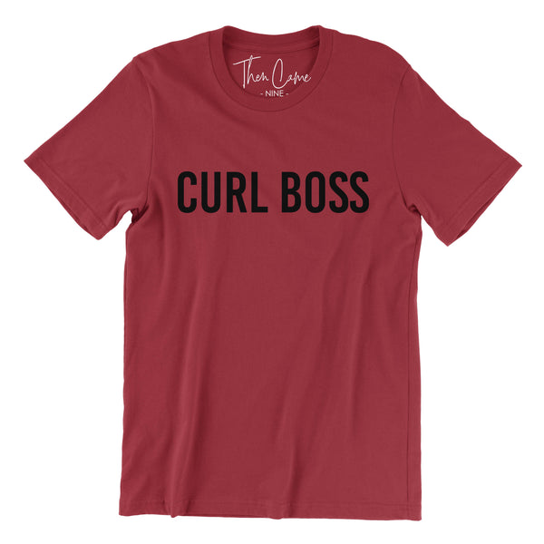 Curl Boss Tee