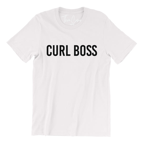Curl Boss Tee